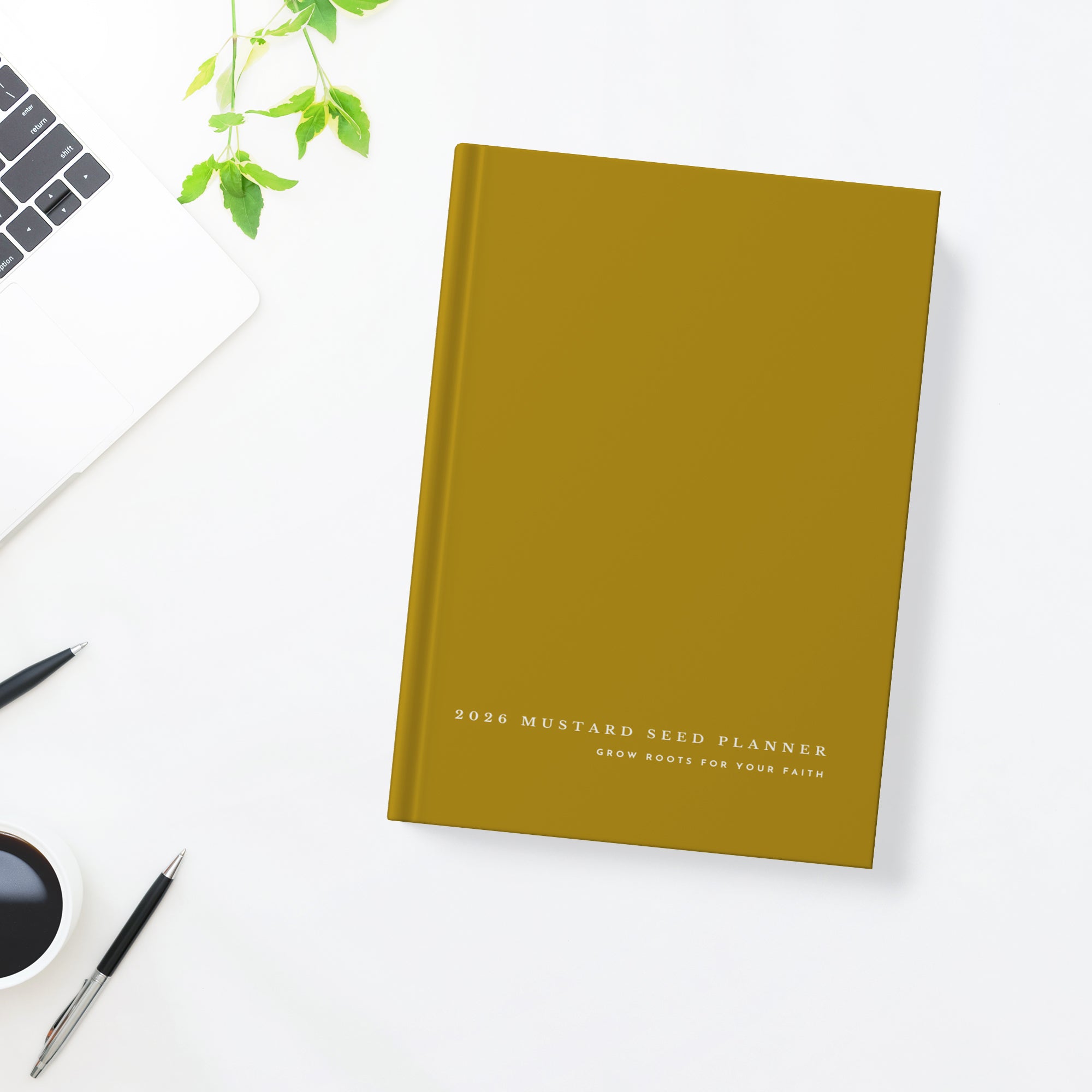 2026 Mustard Seed Planner: Grow Roots for Your Faith (Mustard Yellow)