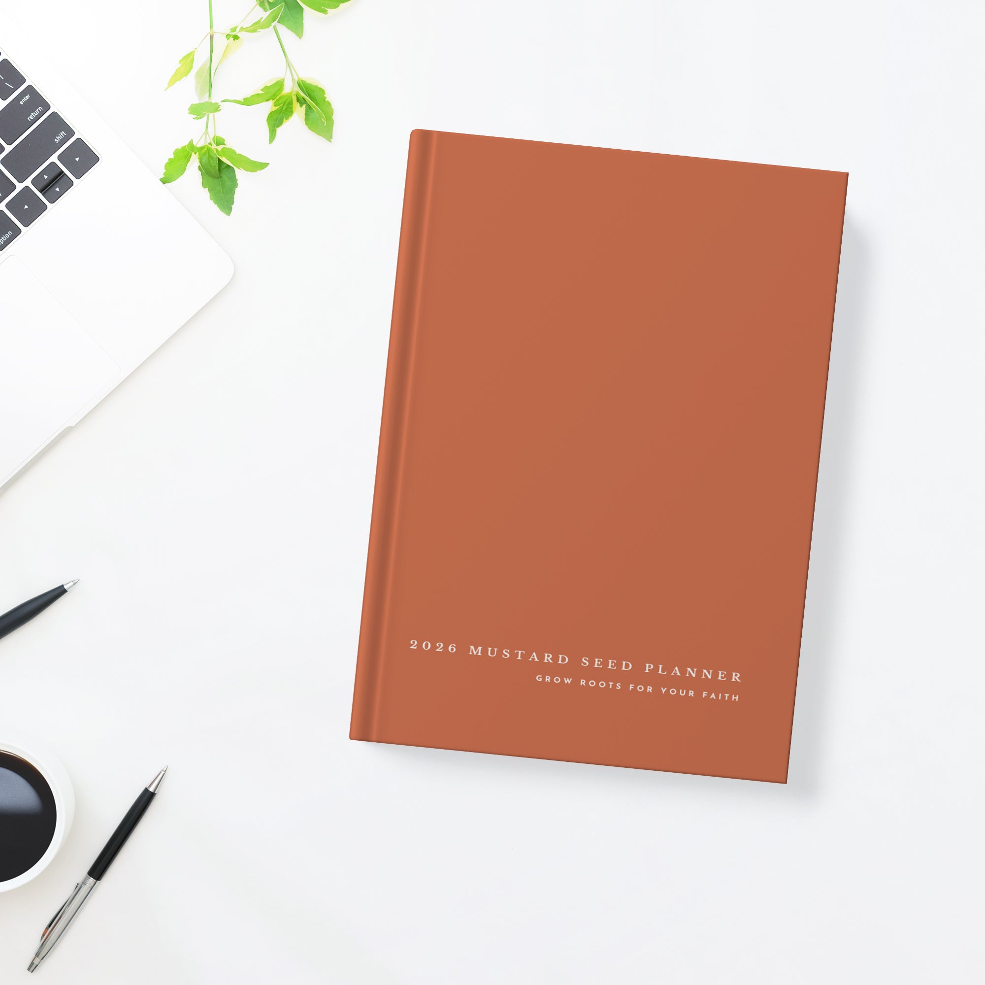 2026 Mustard Seed Planner: Grow Roots for Your Faith (Terracotta)
